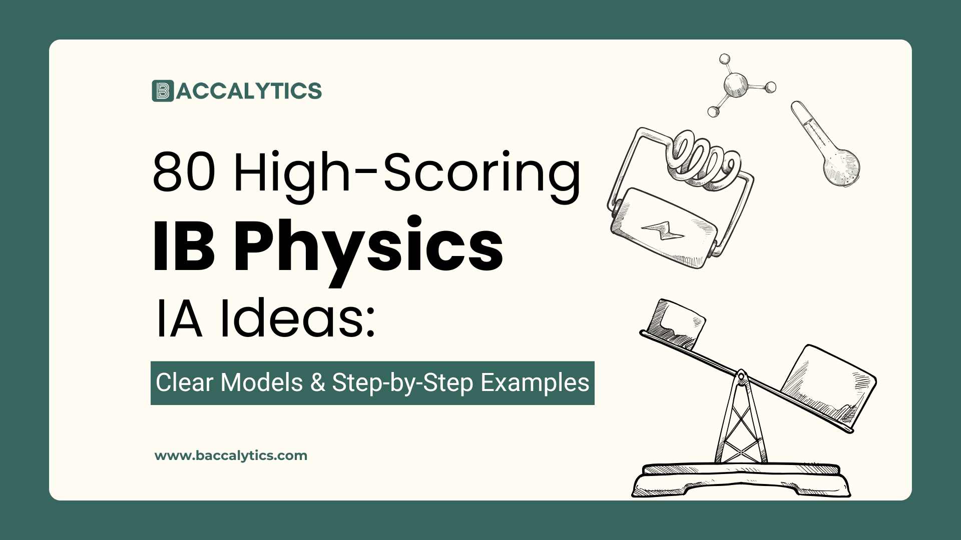 80 Focused IB Physics IA Topic Ideas With Clear Models And Examples